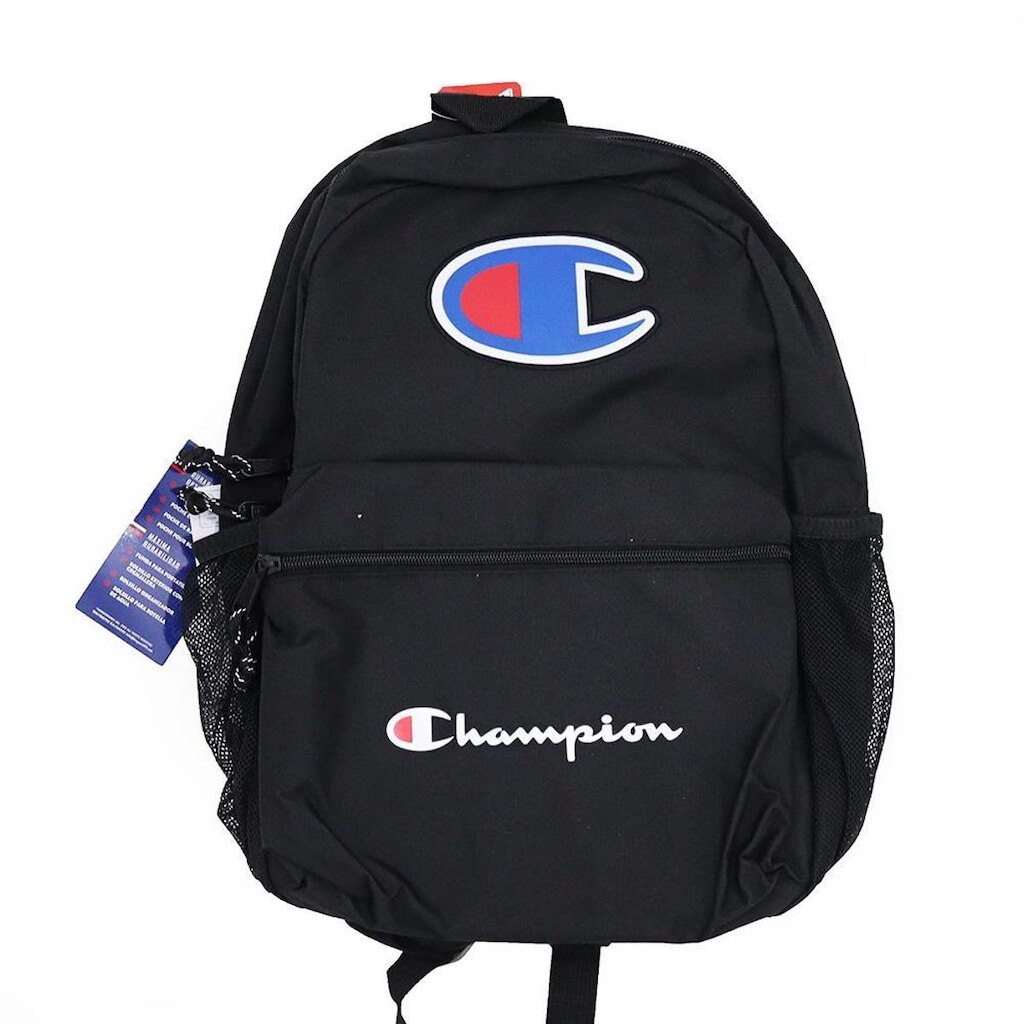 Mochila Champion Youthquake Backpack Black 2 - Preto
