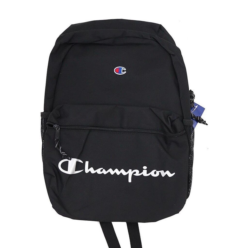 Mochila Champion Youthquake Backpack Black Trad - Preto