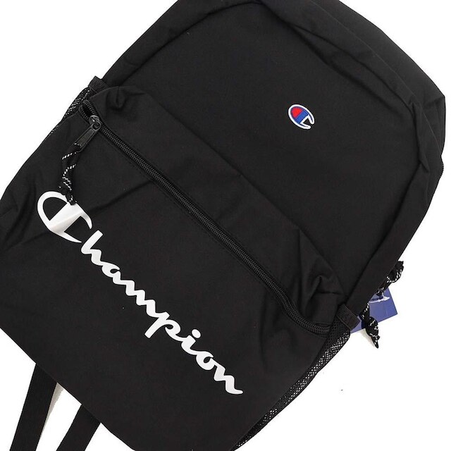 Mochila Champion Youthquake Backpack Black Trad - Preto