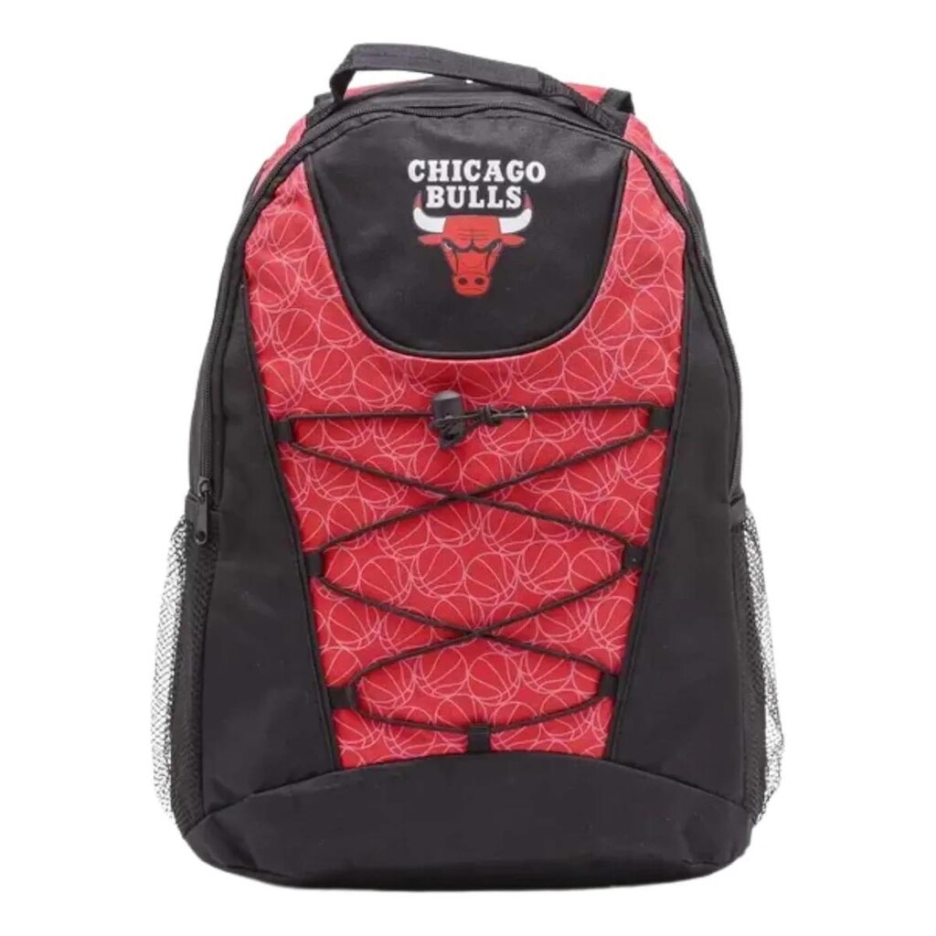 MOCHILA CHICAGO BULLS BUNGEE 20 LITROS PRETO VERMELHO