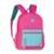 Mochila Clio Escolar Com Chaveiro De Pvc - Rosa