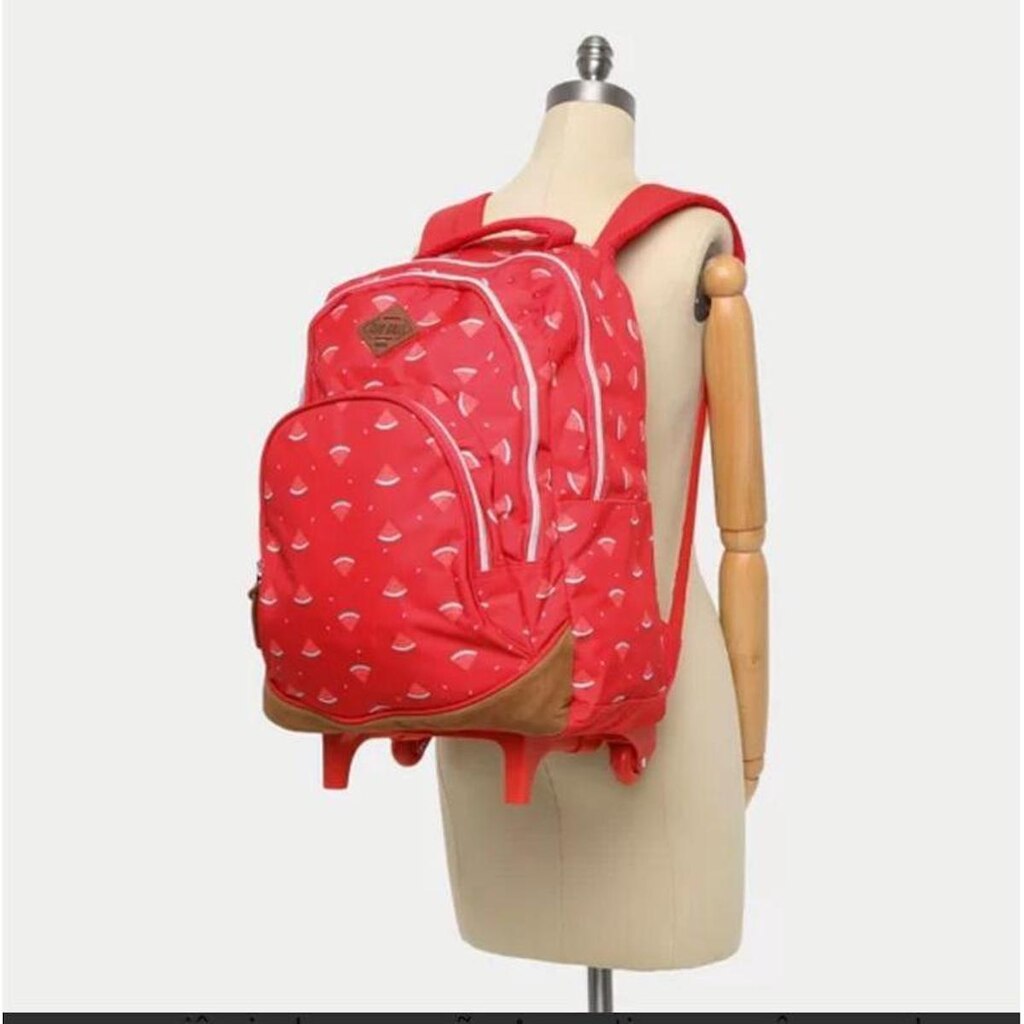 Mochila Clio Juvenil Melancia Feminina