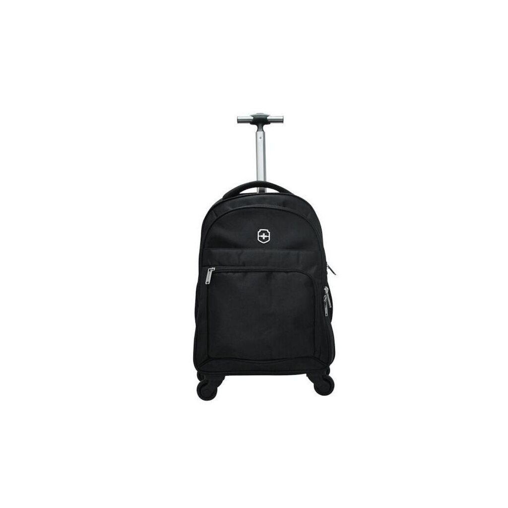 Mochila com Carrinho Executiva Mala com 4 Rodas e com Giro 360º