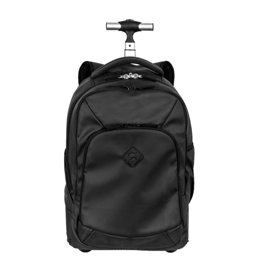 Mochila com Carrinho Sestini 2 comp Rolling Hydroblock Preto