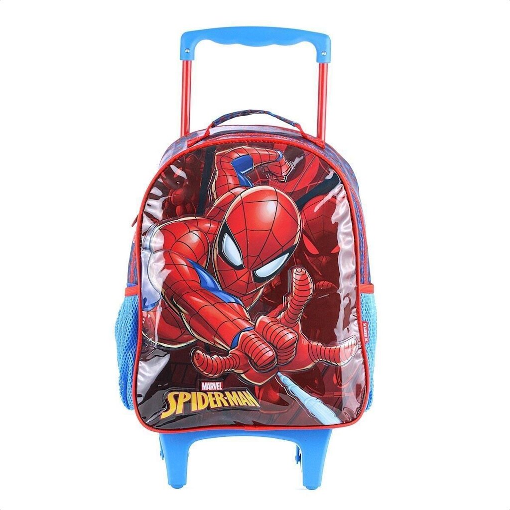 Mochila Com Rodas Escolar Xeryus 14 SpiderMan Basic 13331 Vermelho - Infantil