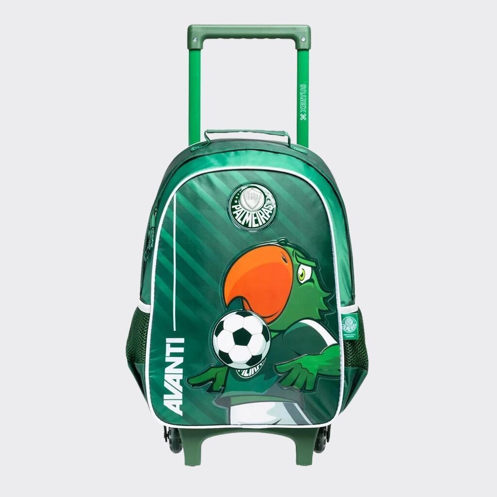 Mochila com Rodas Palmeiras Escolar Mascote 16