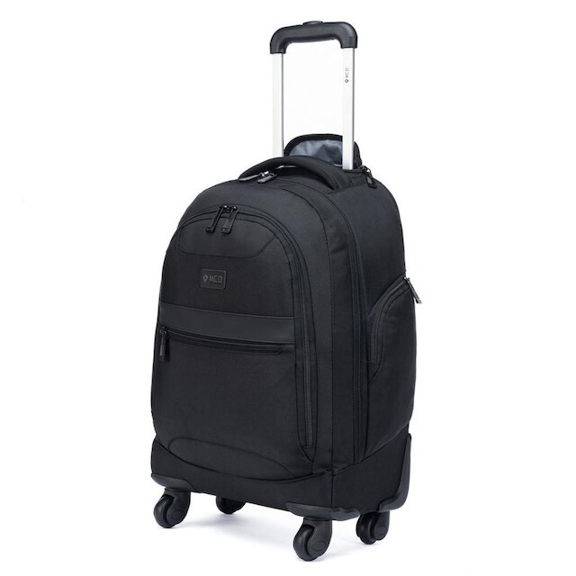 Mochila Com Rodinhas MCD Executiva Grande Resistente Trabalho Moderna 30L
