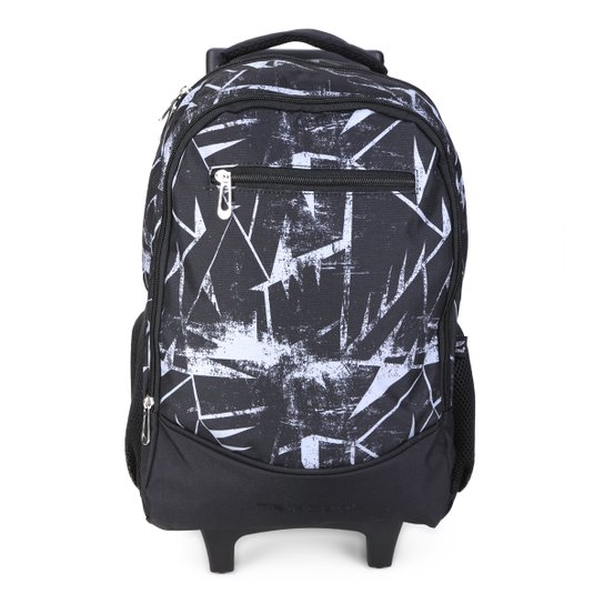 Mochila Com Rodinhas Santino Tripcool - Cinza Menor preço em Mochila Com Rodinhas Santino Tripcool - Cinza