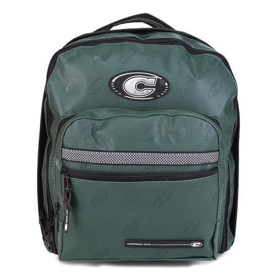Mochila Company Classic C Verde Militar Netshoes