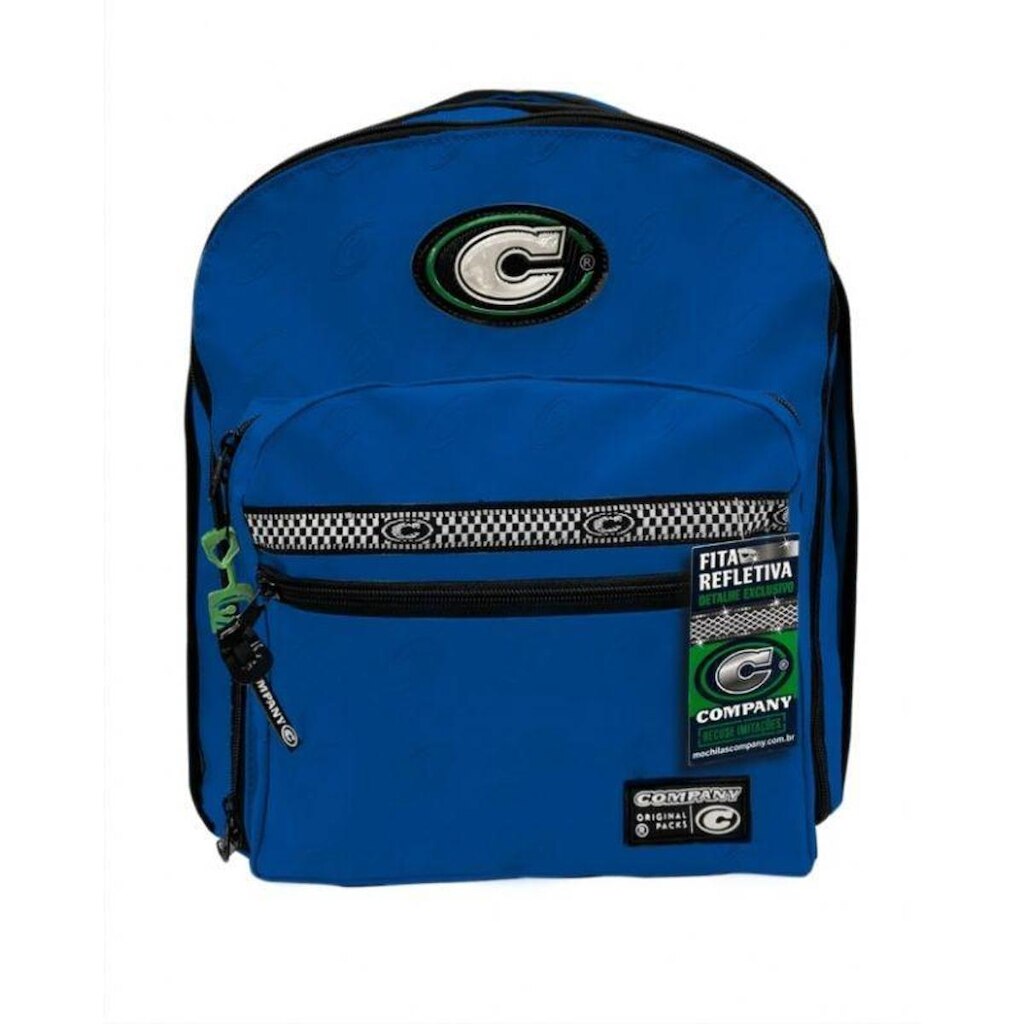 Mochila Company Classic New Emborrachada com Porta Garrafa Ref. 07500035