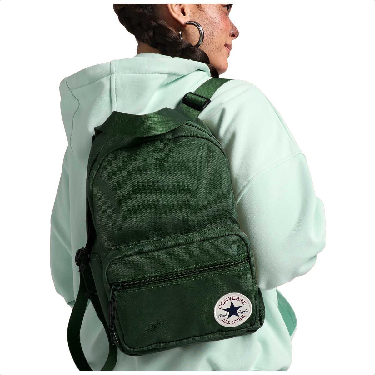 Mochila Converse All Star Go Lo Backpack Unissex - Verde | Netshoes