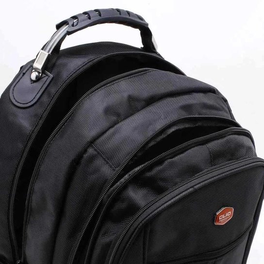 Mochila Costa Clio Style Linha Executiva Alça ML3108 Preta