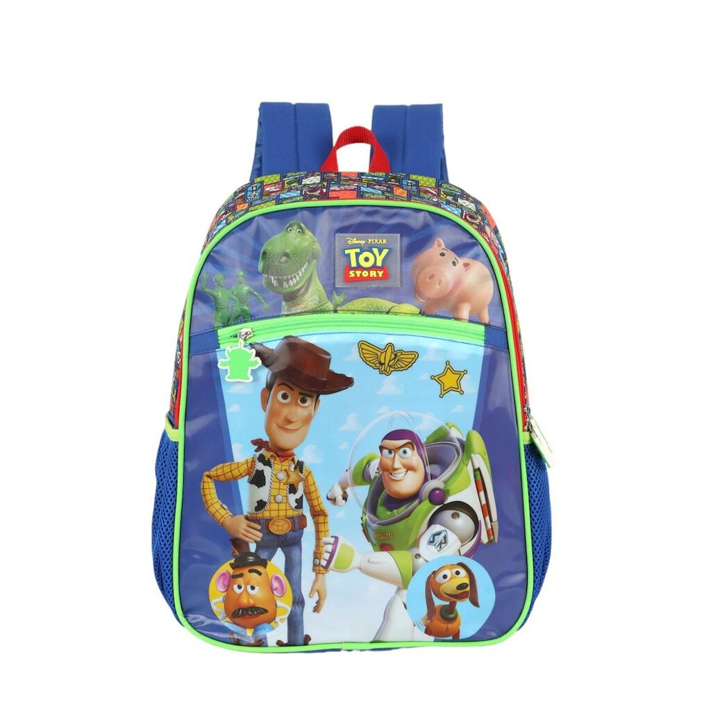 Mochila Costas E Estojo Toy Story Luxcel