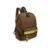 MOCHILA COSTAS FEMININA REFORÇADA ESCOLA TRABALHO - Marrom