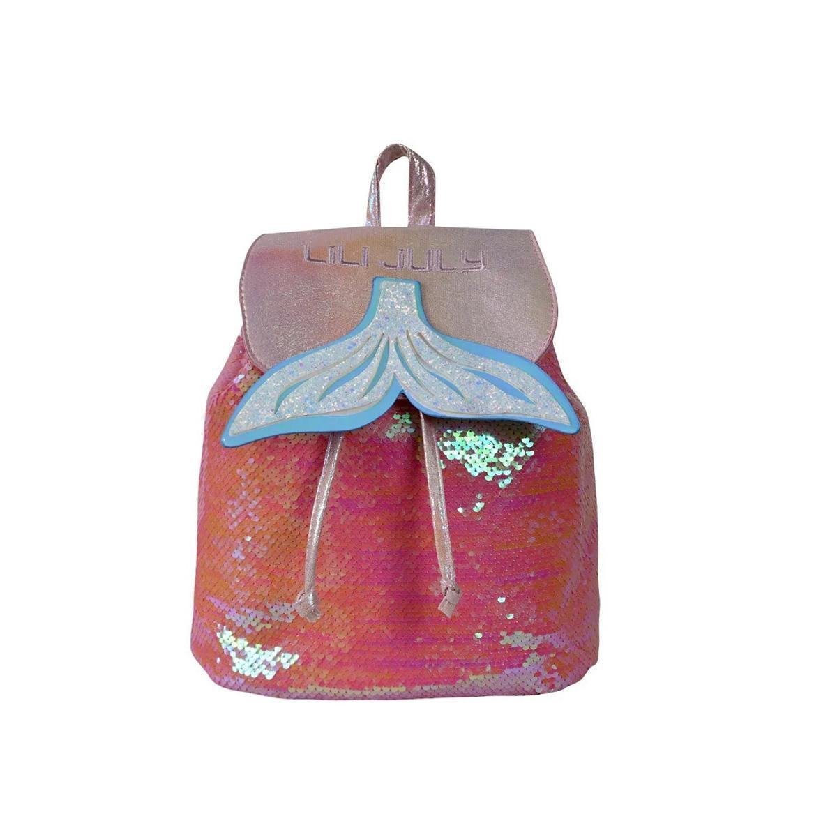 MOCHILA COSTAS INFANTIL CALDA DE SEREIA LILI JULY