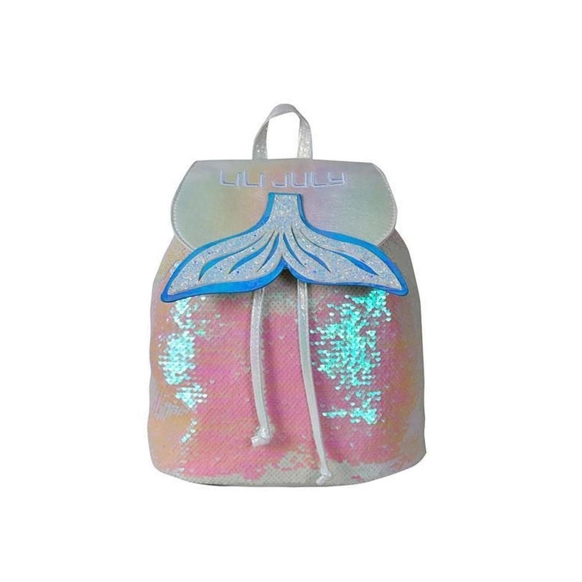 MOCHILA COSTAS INFANTIL CALDA DE SEREIA LILI JULY