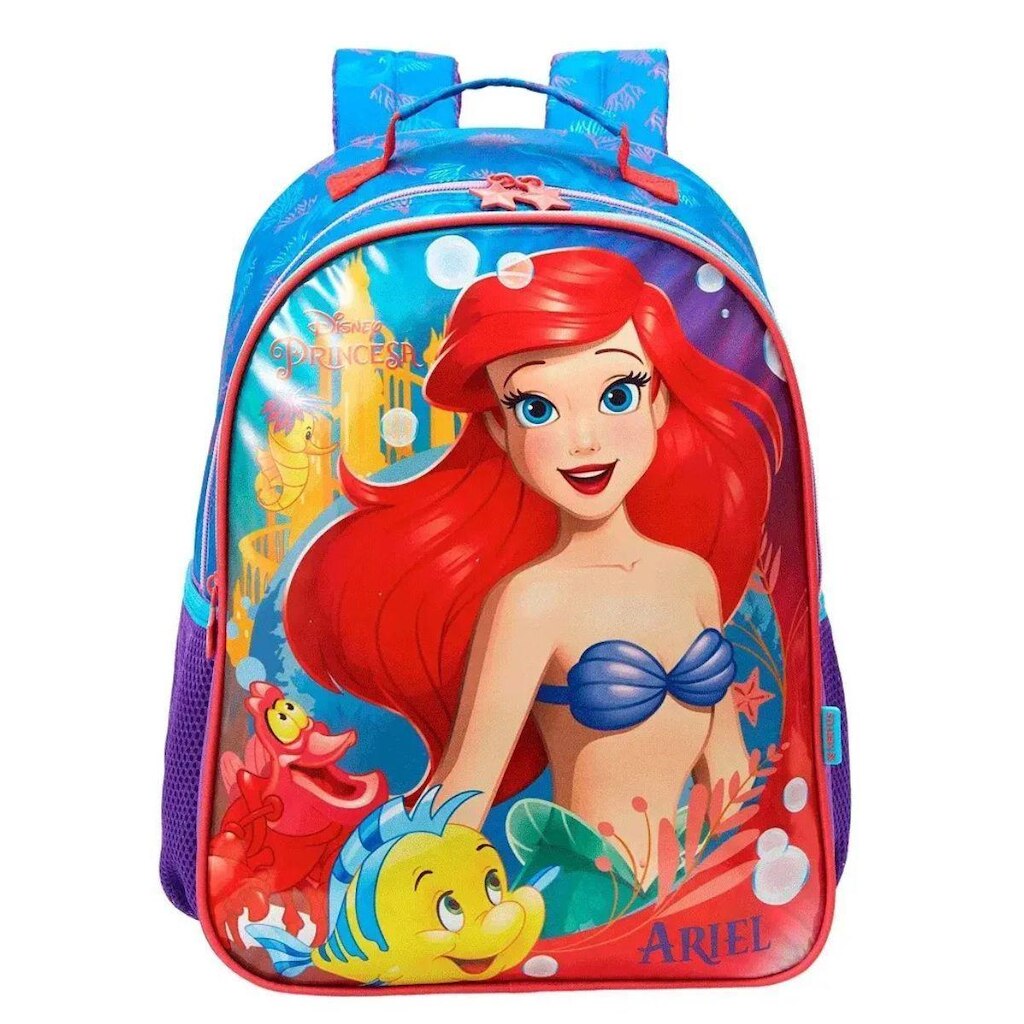 Mochila Costas Infantil Ecolar Sereia Ariel Xeryus 13062