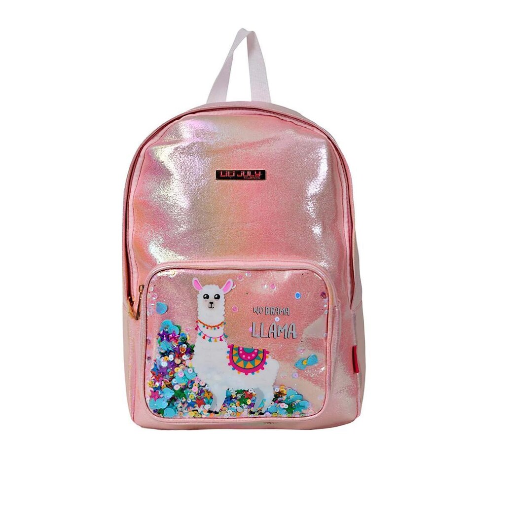 MOCHILA COSTAS INFANTIL LLAMA LILI JULY