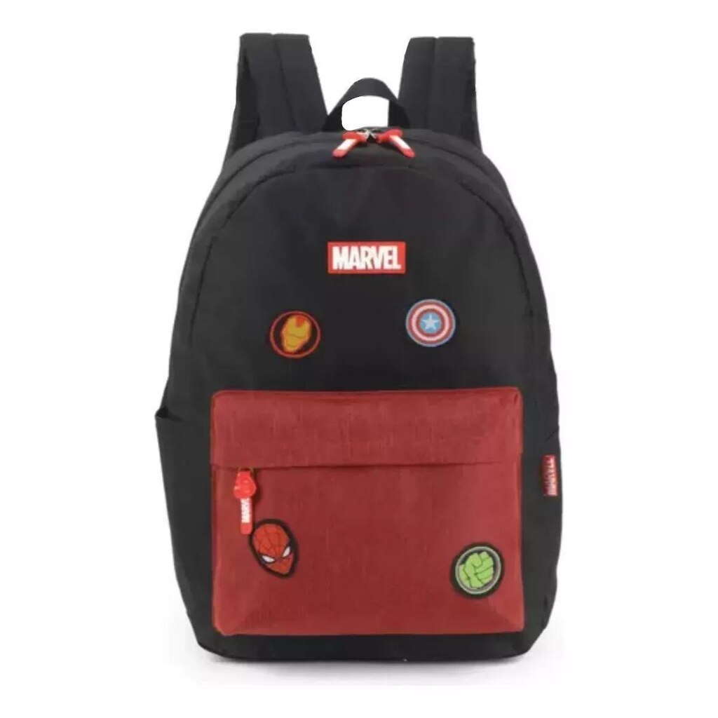 Mochila Costas Marvel Heróis Escolar Juvenil Luxcel