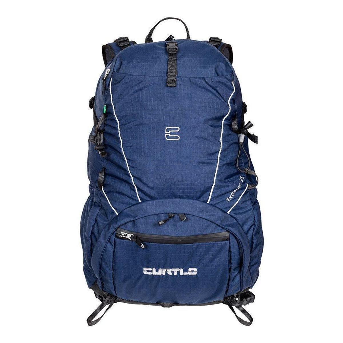 Mochila Curtlo Extreme Azul Marinho 35 Litros