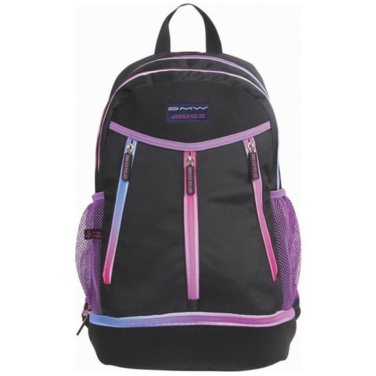 Mochila De Costas 11097 Gabriela Pugliesi Dmw - Preto+Lilás