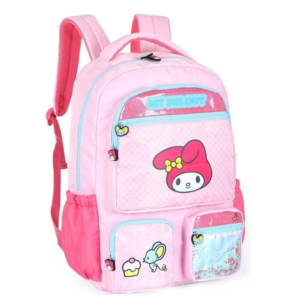 Mochila de Costas Amigos Hello Kitty Cinnamoroll My Melody