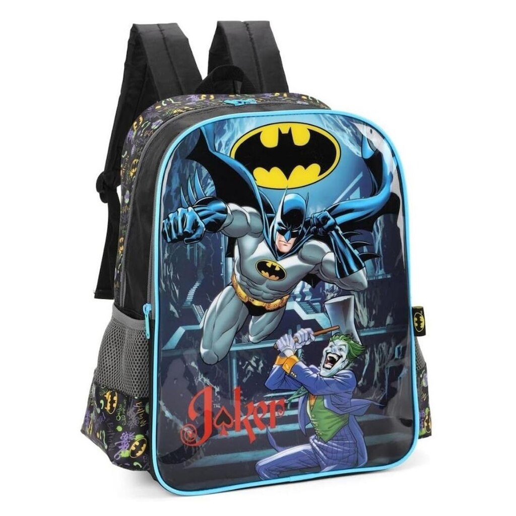 Mochila de Costas Escolar Infantil Juvenil Batman