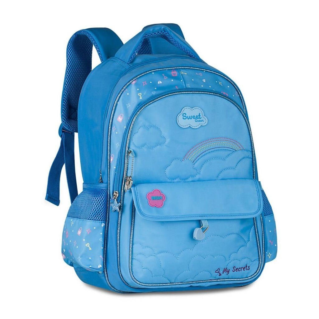 Mochila de Costas Escolar Infantil Sweet Queen - Clio Style