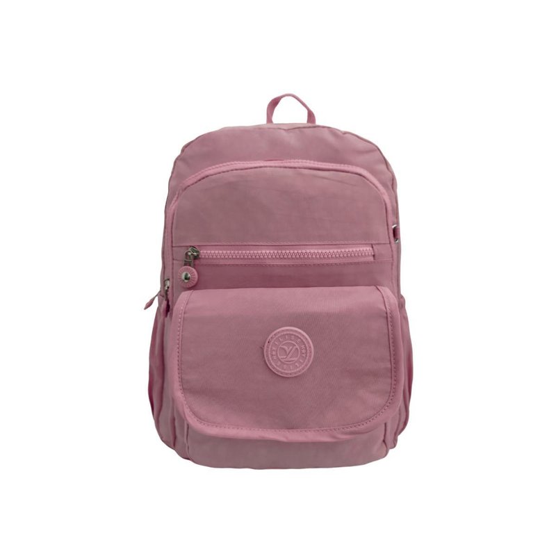 MOCHILA DE COSTAS FEMININA VÁRIOS BOLSOS LEVE MOCHILA DE COSTAS FEMININA VÁRIOS BOLSOS LEVE