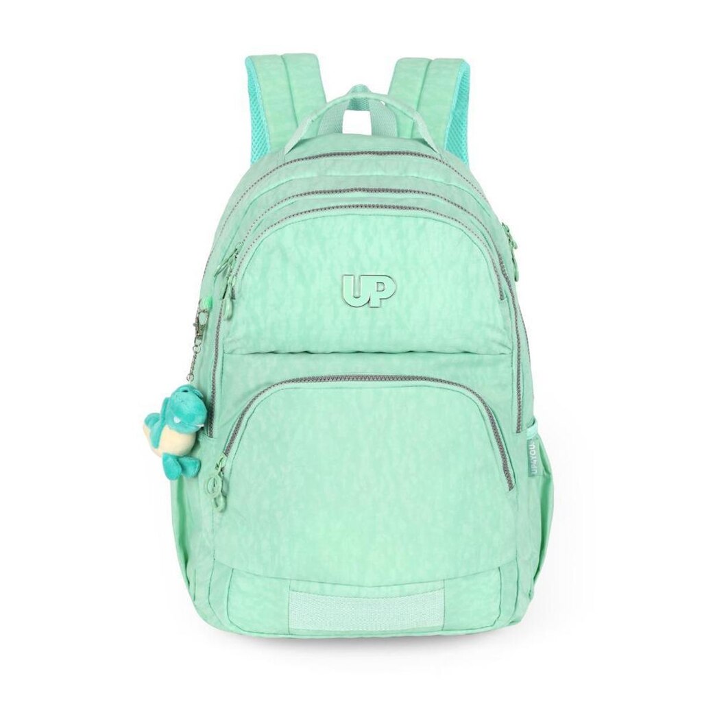 Mochila de Costas Grande Juvenil Crinkle Clássica Dino Notebook Up4you