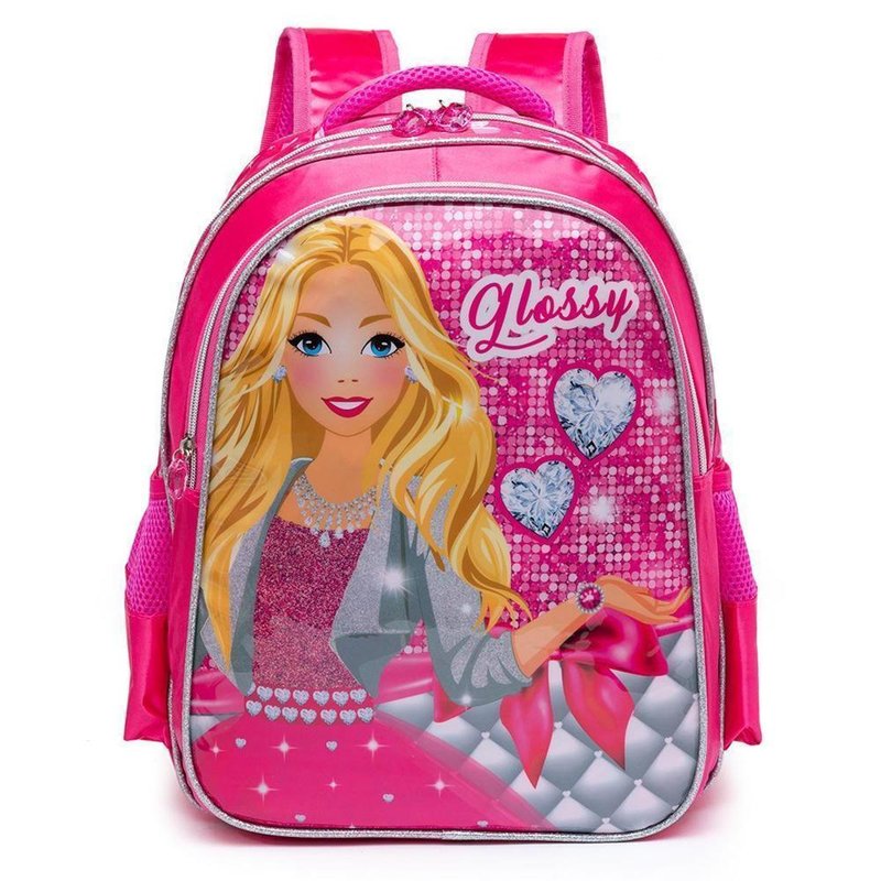 Mochila de Costas Guelph Girl Fashion Infantil Escolar Dia