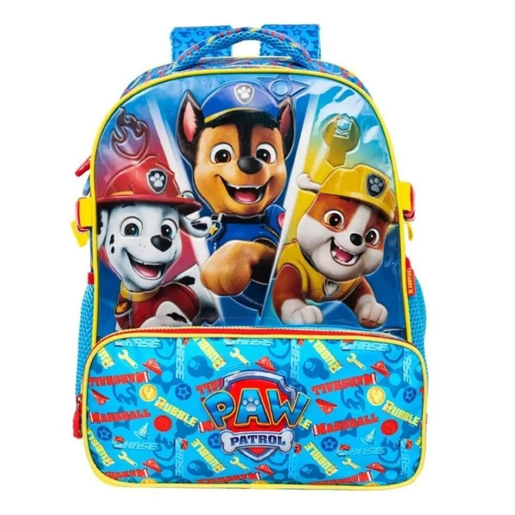 mochila de costas infantil com capuz escolar 15322