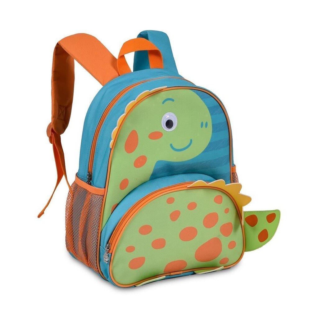 Mochila de Costas Infantil Dinossauro Bolsa Escolar Crianças