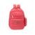 Mochila de Costas Juvenil Casual Escola Trabalho Viagem Notebook Reforçada Resistente unisexx - Vermelho