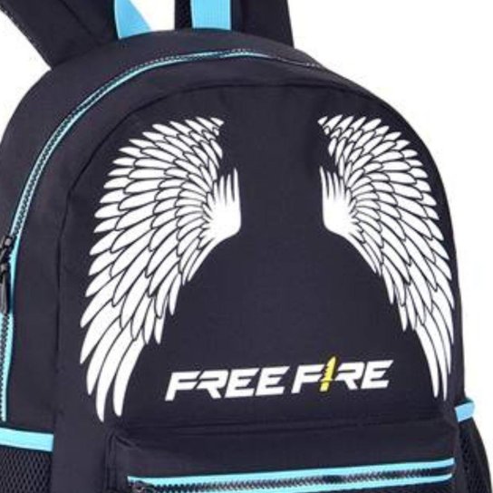 Mochila de Costas Juvenil Free Fire Asas - Clio Style