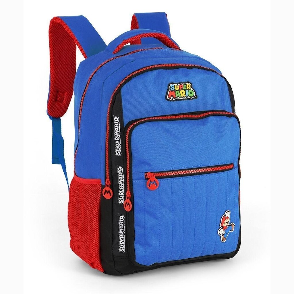Mochila De Costas Juvenil Super Mario Bros - Luxcel