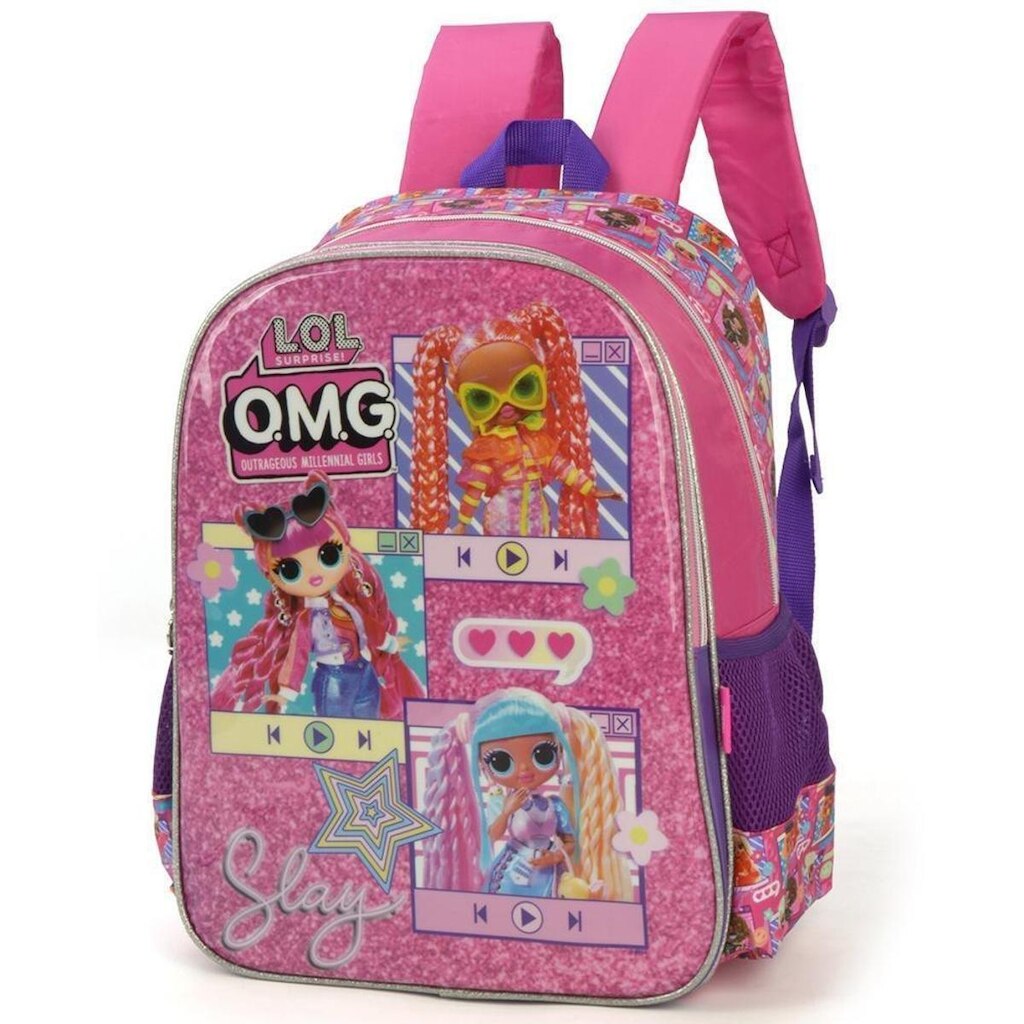Mochila de Costas Luxcel Lol Surprise OMG Rosa