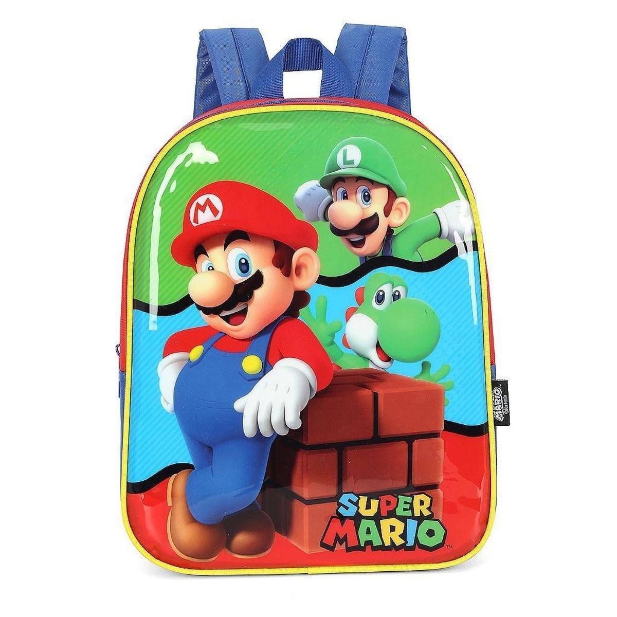 Mochila de Costas Luxcel Mario Bros Petit