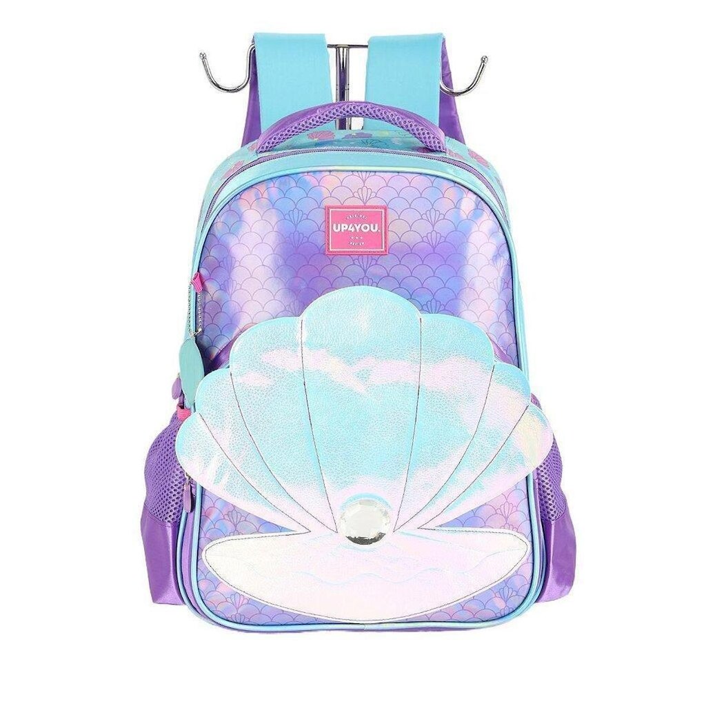 Mochila de Costas Luxcel Up4You Concha Violeta