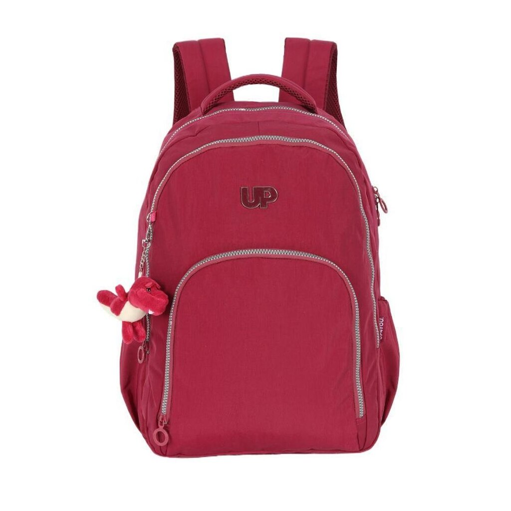 Mochila de Costas Média Juvenil Crinkle Clássica Dino Notebook Up4you