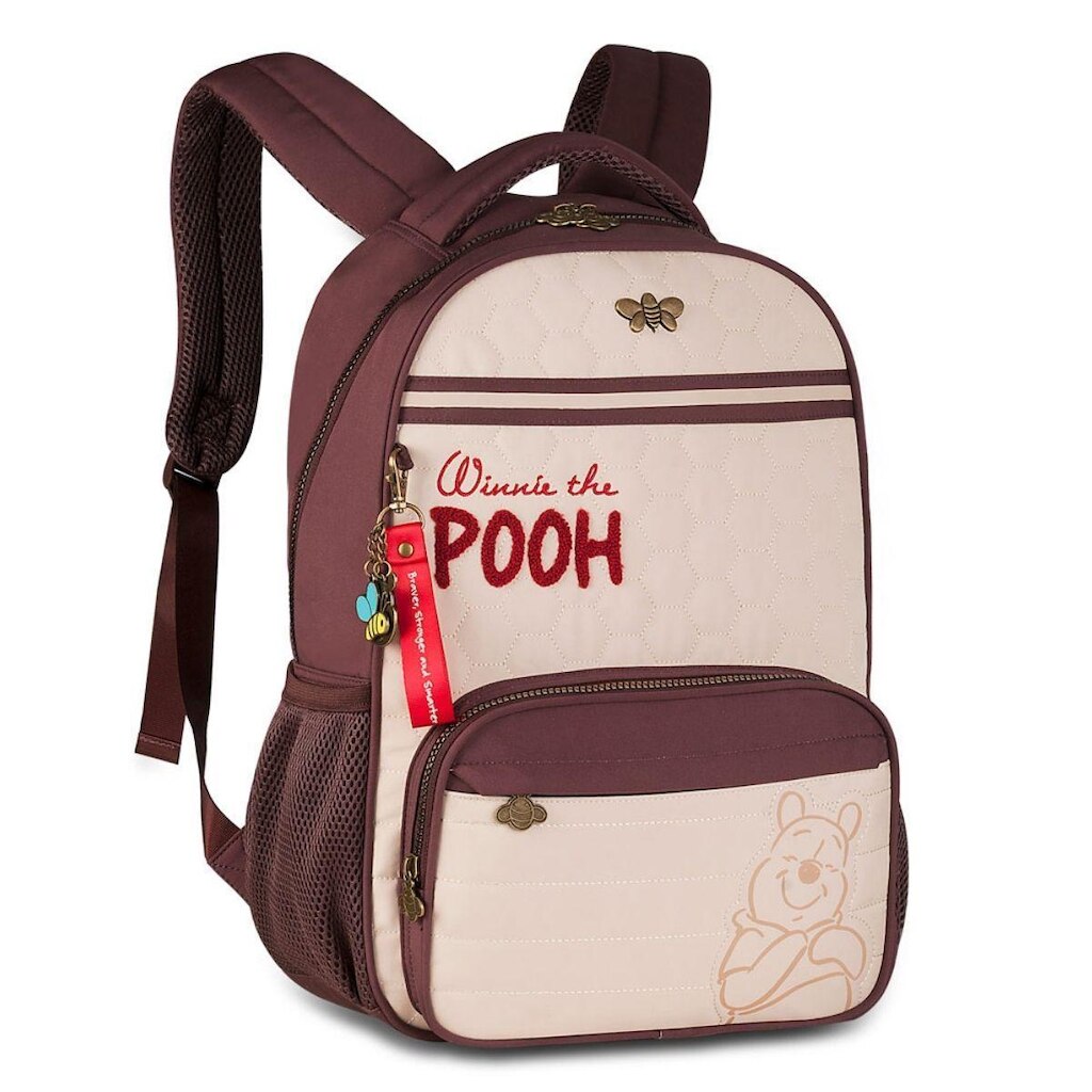 Mochila de Costas Oficial Soft Pooh e Seus Amigos - Clio