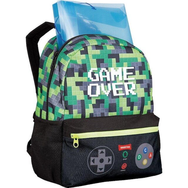 Mochila de Costas Sestini Game M Plus Verde - Verde | Netshoes