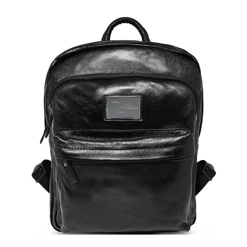 Mochila de Couro Enzo – Marrom Café - tam: Pequeno