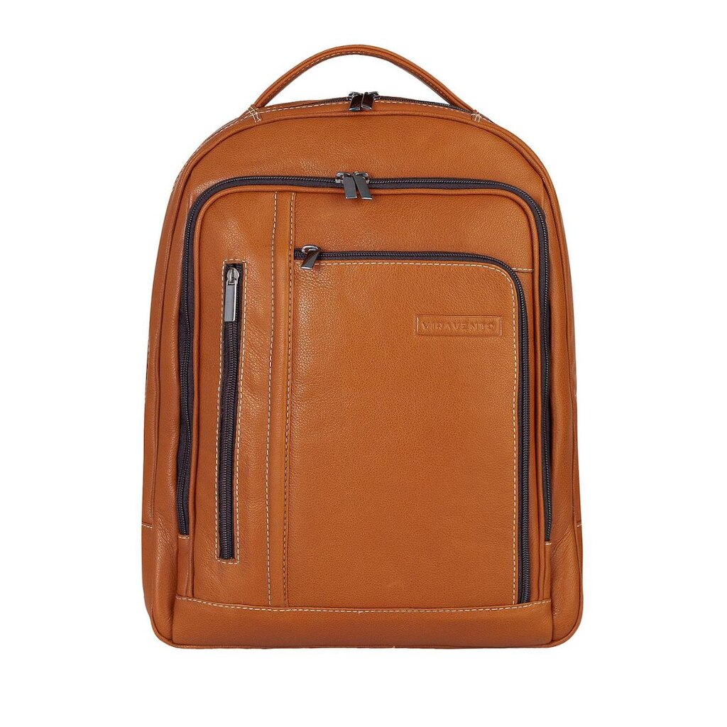 Mochila de couro executiva Connect
