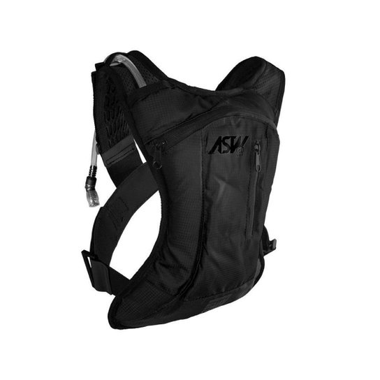 Mochila de Hidratação ASW Tank Lite 2 Litros - Preto