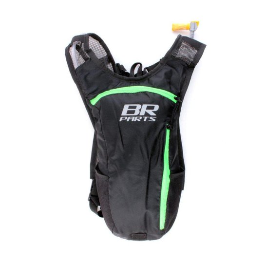 Mochila De Hidratação BR Parts Combat 2 Litros - Preto e verde Menor preço em Mochila De Hidratação BR Parts Combat 2 Litros - Preto e verde