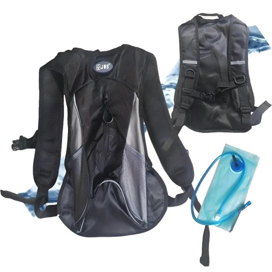 Mochila De Hidratação C Refil 2 Litros Água Térmica Bike - Preto é ruim? Mochila De Hidratação C Refil 2 Litros Água Térmica Bike - Preto é boa?