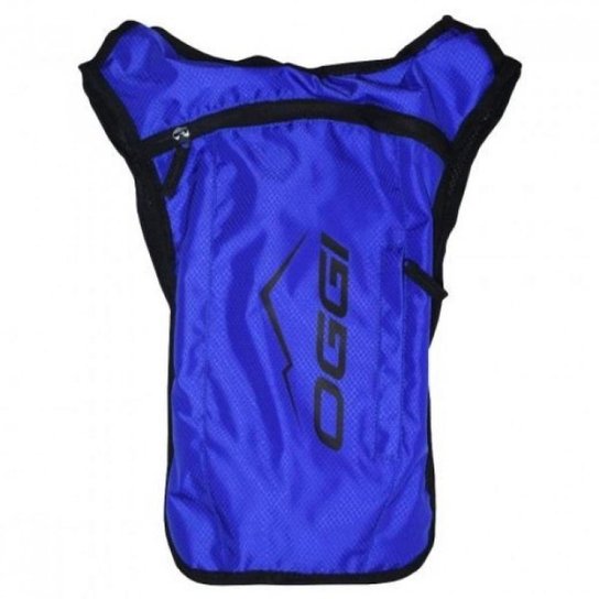 Mochila De Hidratação Oggi Hacker Race 2 Litros - Azul Menor preço em Mochila De Hidratação Oggi Hacker Race 2 Litros - Azul