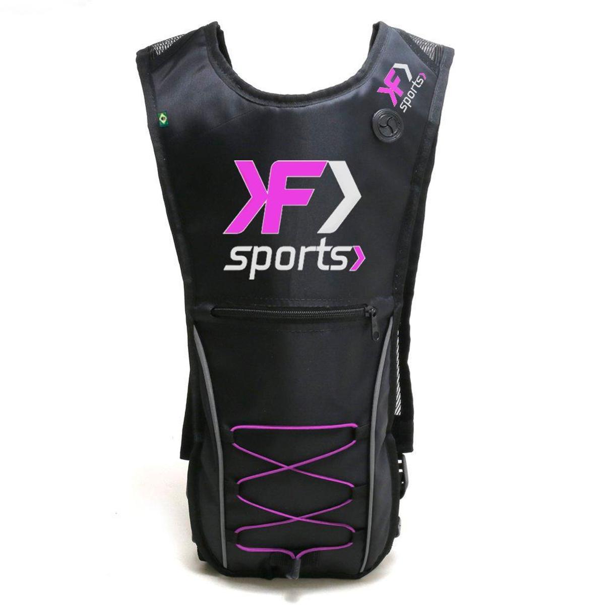 Mochila De Hidratação Para Ciclismo F Sports Rosa