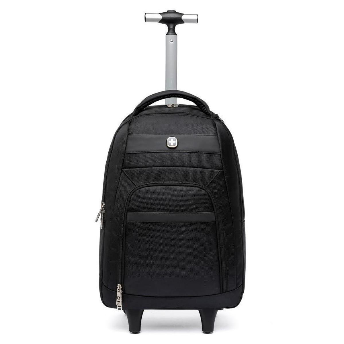 Mochila de Rodinha Executiva Impermeavel Reforçada Grande 36L Menor preço em Mochila de Rodinha Executiva Impermeavel Reforçada Grande 36L